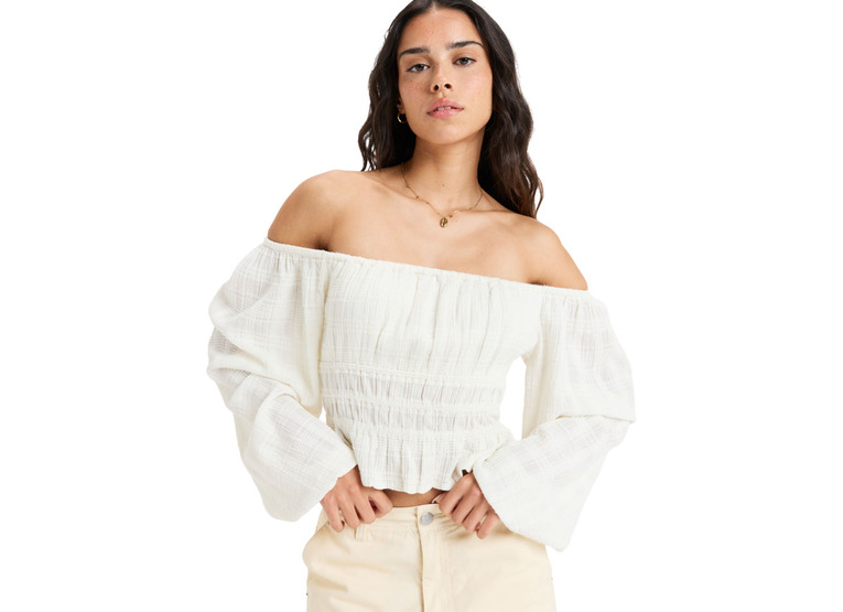 Roxy Crystal session top egret dames