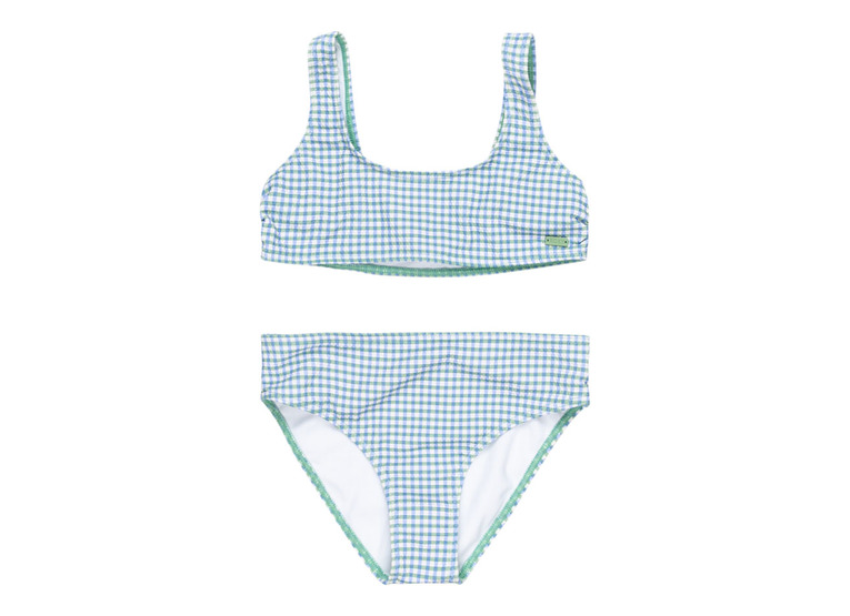 Roxy Gingham bikini egret/check me out meisjes