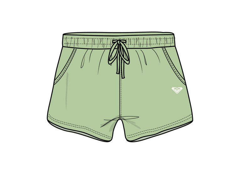 Roxy Surf feeling joggingshort foam green meisjes