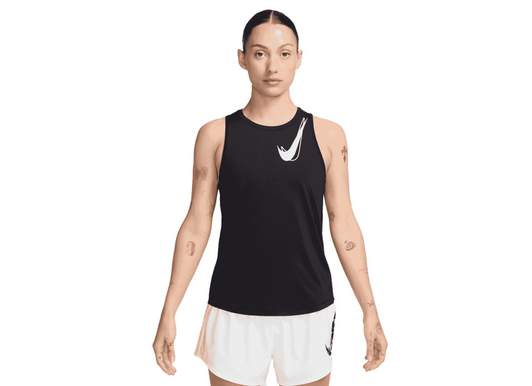 Nike One Dri-FIT hardlooptanktop zwart dames