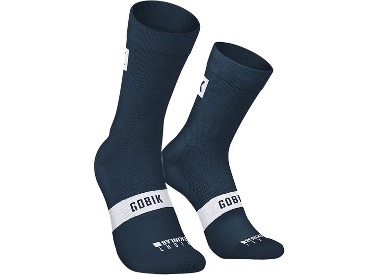 Gobik Iro 2.0 logo fietssokken navy unisex