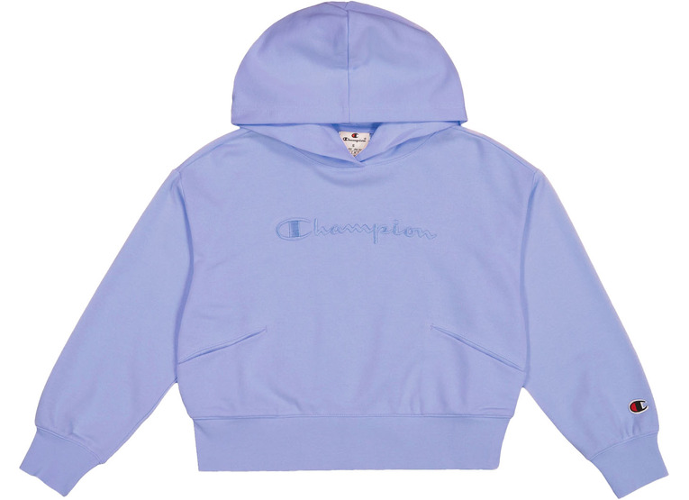 Champion cropped hoodie paars meisjes