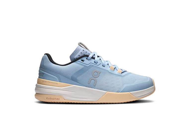On THE ROGER advantage pro clay tennisschoen chambray/blonde dames