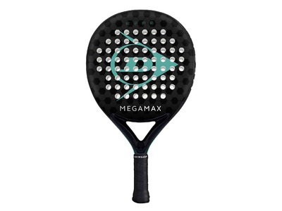 Dunlop megamax padelracket zwart unisex