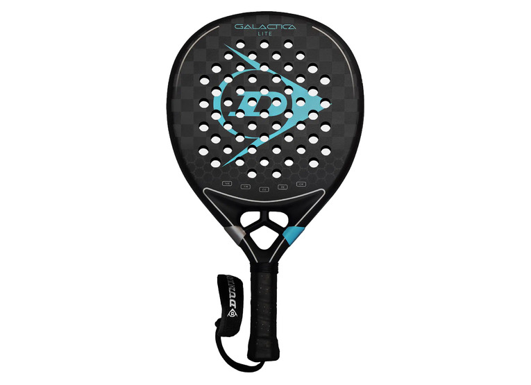 Dunlop 25 galactica lite padelracket grijs/blauw unisex