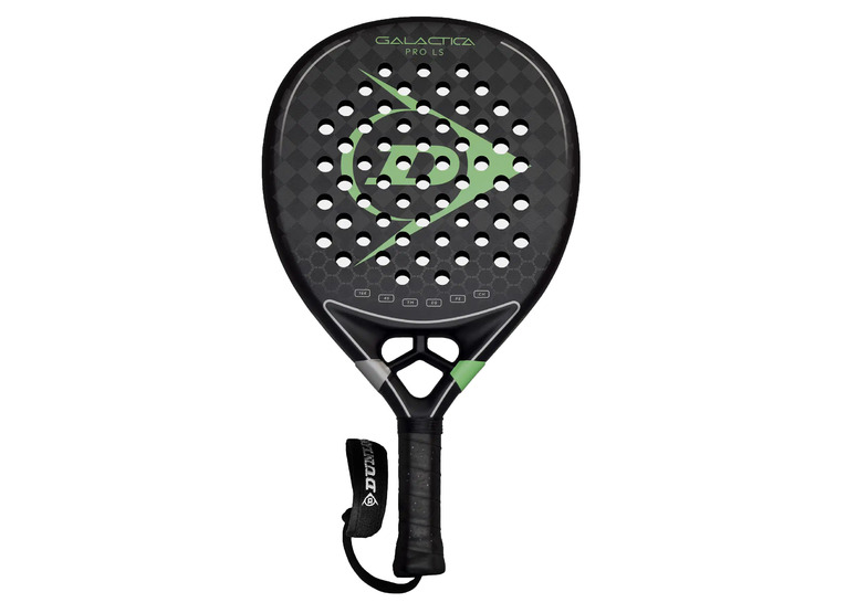 Dunlop 25 galactica pro LS padelracket grijs/groen unisex