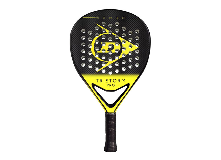 Dunlop tristorm pro padelracket zwart/geel unisex