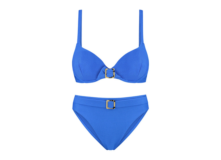 Cyell wavy blue bikini B-cup dames