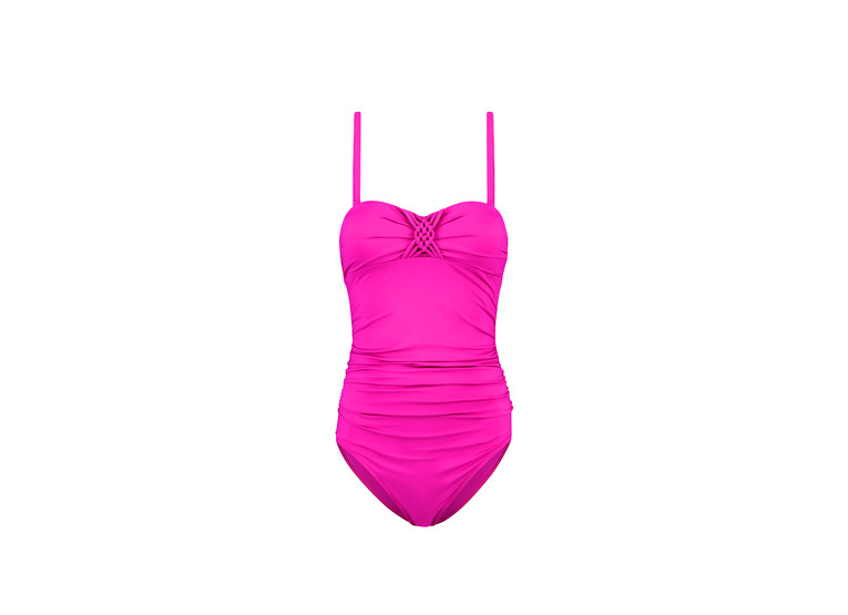Cyell Framboise bandeau badpak B-cup fuchsia dames