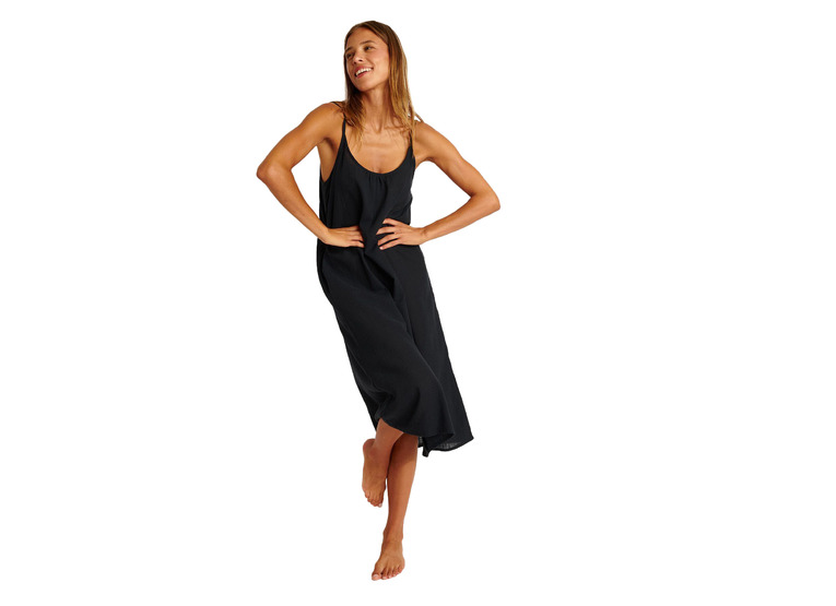 Banana Moon Capucine calypso jurk zwart dames