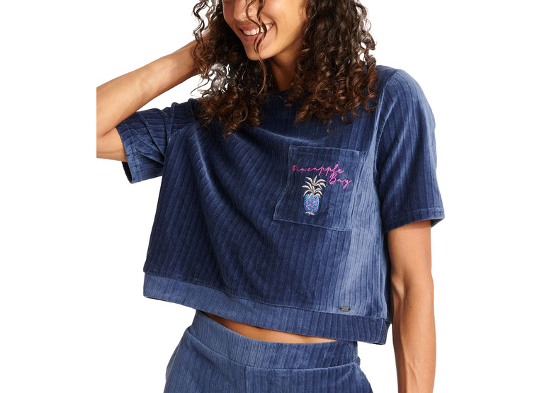 Banana Moon Chloe Riverbay T-shirt blauw dames