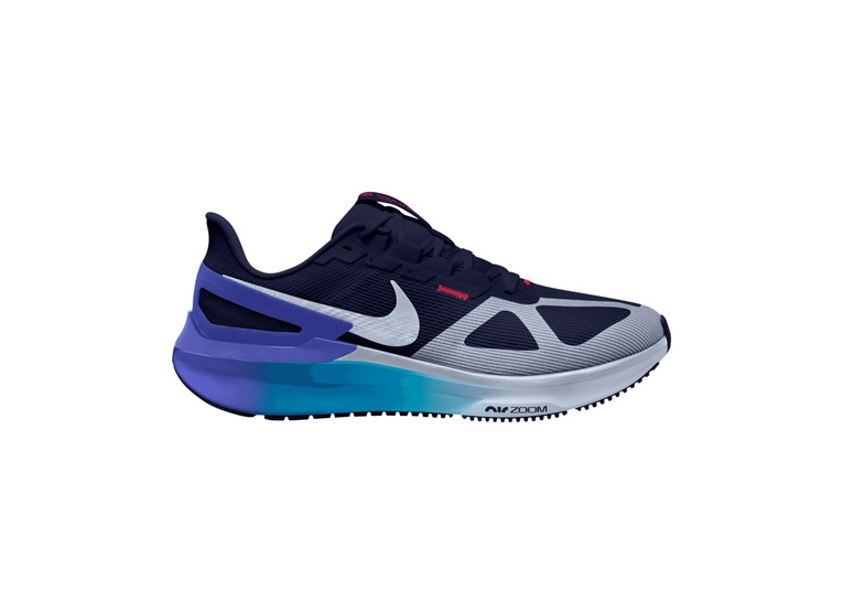 Nike Structure 25 loopschoen lightning blue/grijs heren