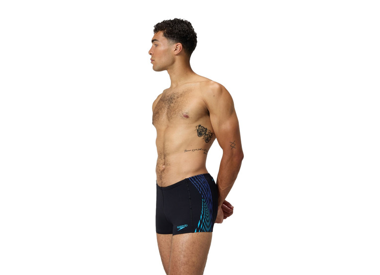 Speedo Tech Panel zwmebroek zwart/blauw heren