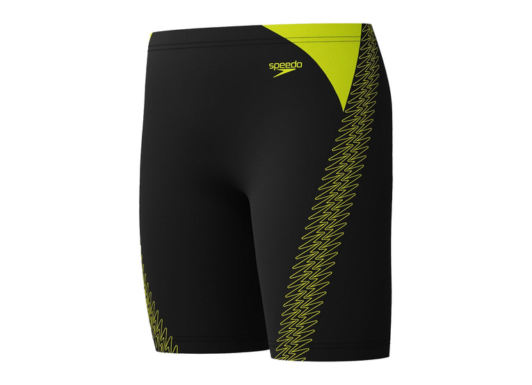 Speedo HyperBoom splice jammer zwart/geel KIDS