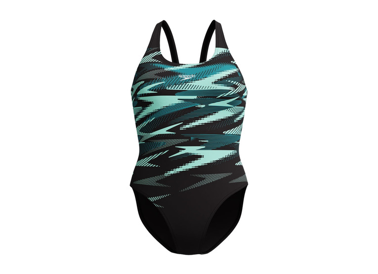 Speedo HyperBoom placement badpak dark teal/groen