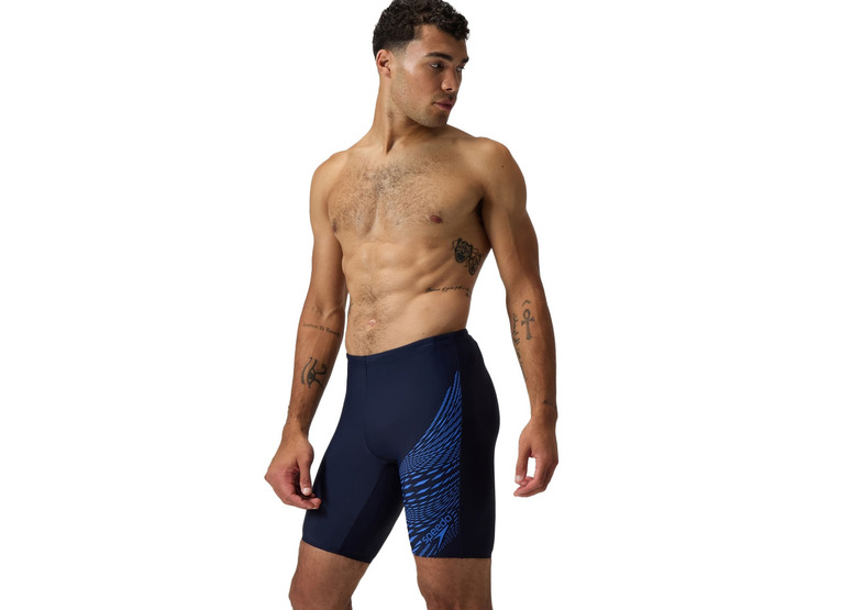 Speedo Medley logo jammer navy heren