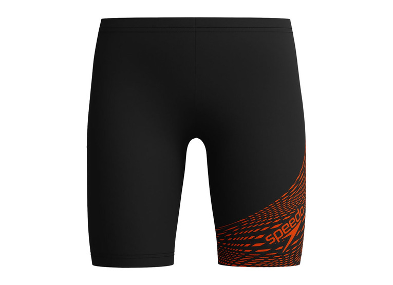 Speedo medley logo jammer zwart/rood KIDS