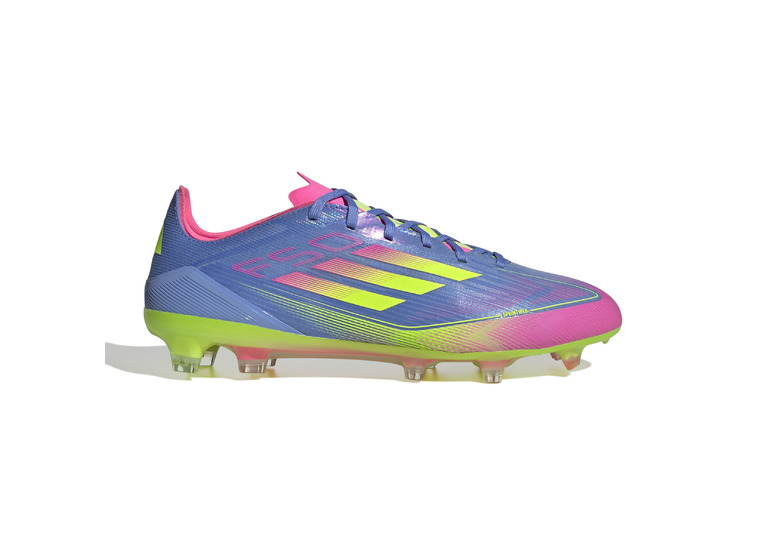 Adidas F50 Pro FG voetbalschoen blue fusion/lucid lemon/pink