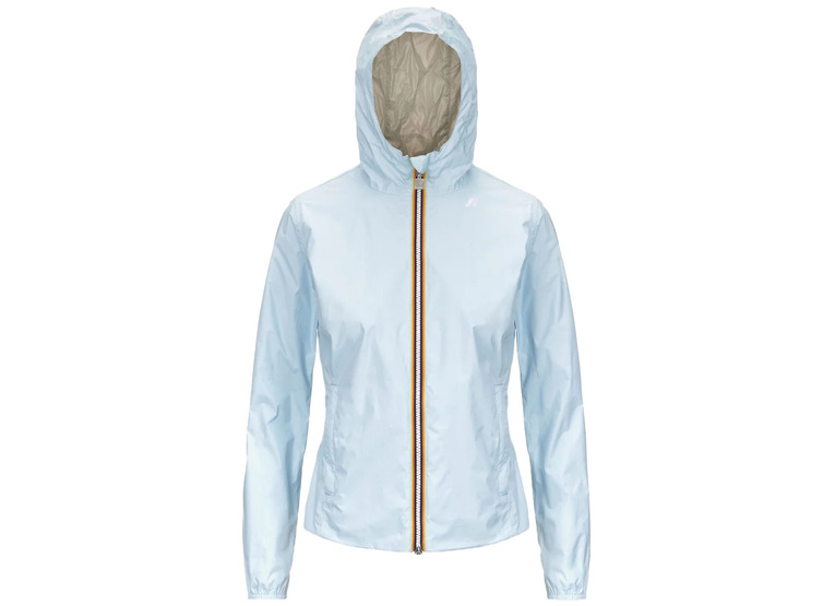 K-Way Lily Plus.2 reversible zomerjas blue baby/beige LT dames