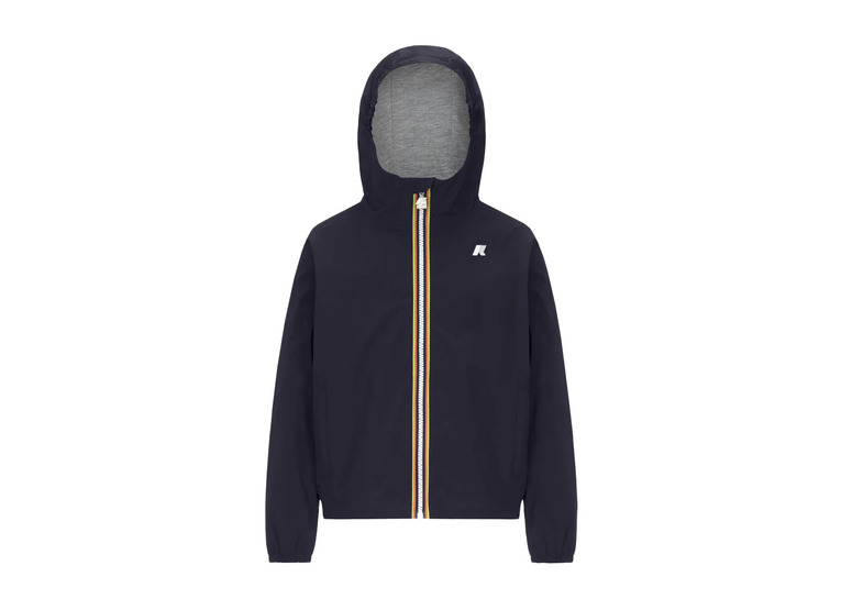 K-Way Jack stretch nylon jersey zomerjas blue depth KIDS