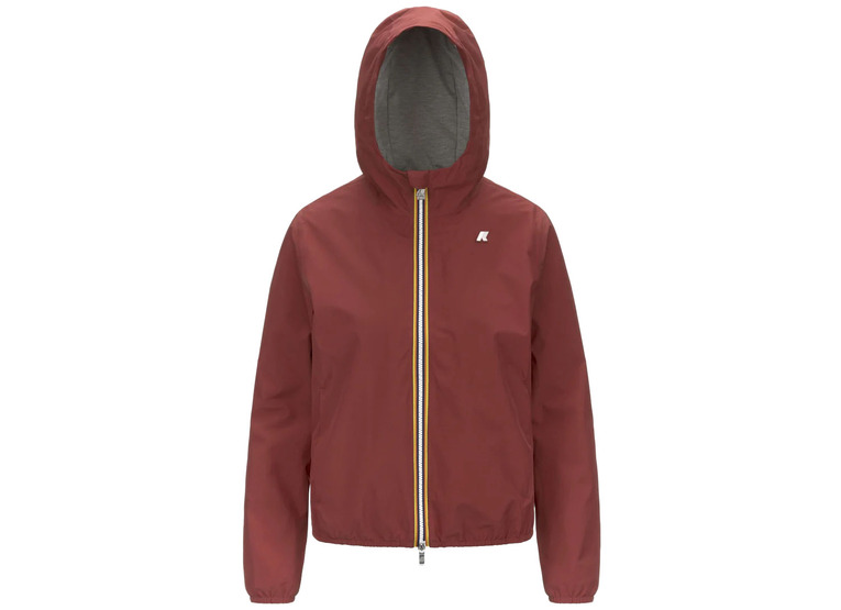 K-Way Lily Stretch poly jersey zomerjas red brownish dames