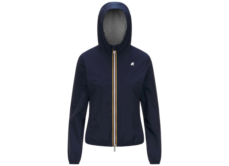 K-Way Lily Stretch poly jersey zomerjas blue depth dames
