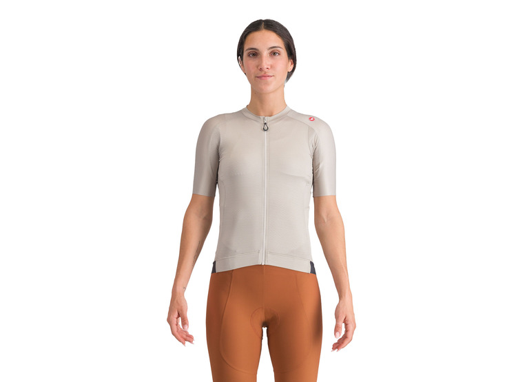Castelli Espresso jersey silver moon/dark gray dames