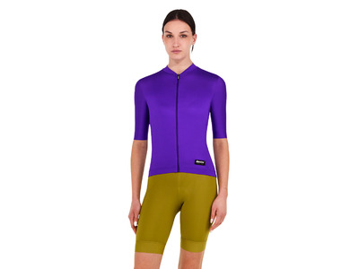 Santini ready to ride jersey paars unisex