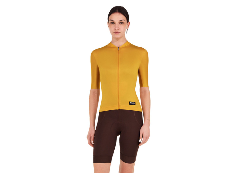 Santini ready to ride jersey geel unisex