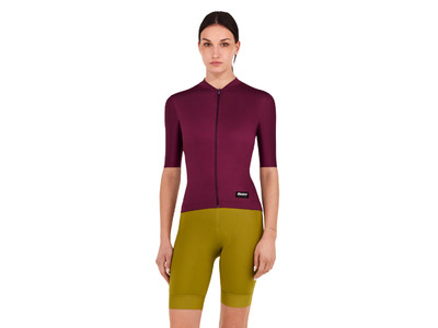 Santini ready to ride jersey bordeaux unisex