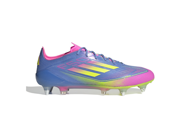 Adidas F50 Elite SG voetbalschoen blue fusion/lucid lemon/lucid pink