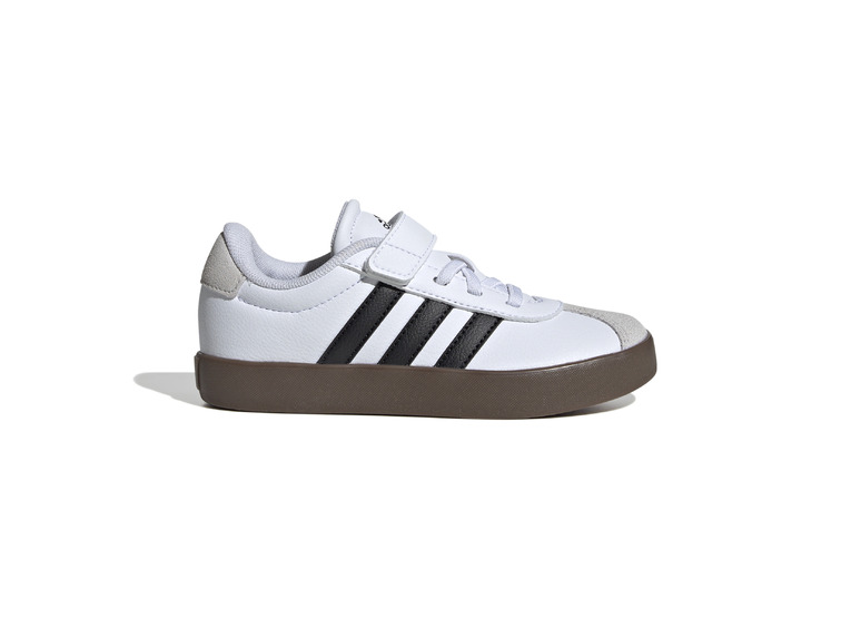 Adidas VL Court 3.0 sneakers wit/zwart KIDS