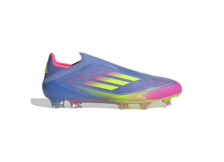 Adidas F50 Elite Veterloze FG voetbalschoen blue fusion/lucid lemon/pink