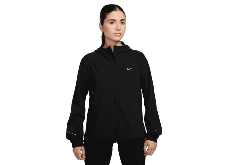 Nike Swift repel opvouwbaar jack zwart dames