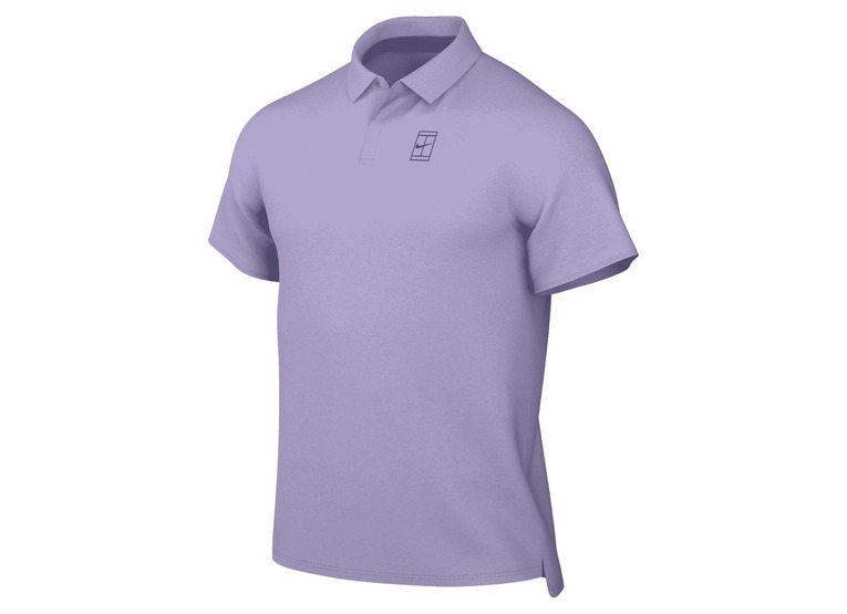 NikeCourt Advantage Dri-FIT tennispolo paars heren