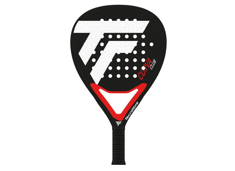 Tecnifibre Curva club padelracket zwart unisex