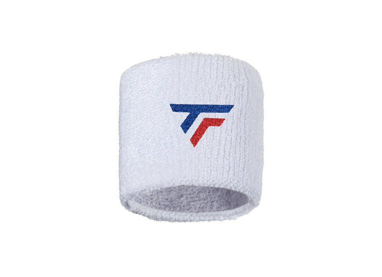 Tecnifibre polsbandjes wit - 2 stuks