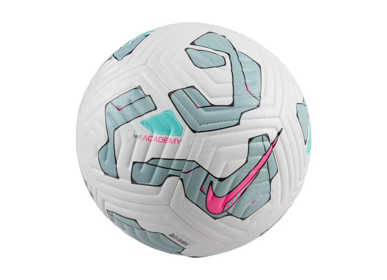 Nike Academy voetbal wit/ocean cube/pink blast