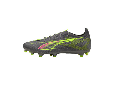Puma Ultra 5 Pro FG/AG voetbalschoen matte aged silver/geel/sun struck