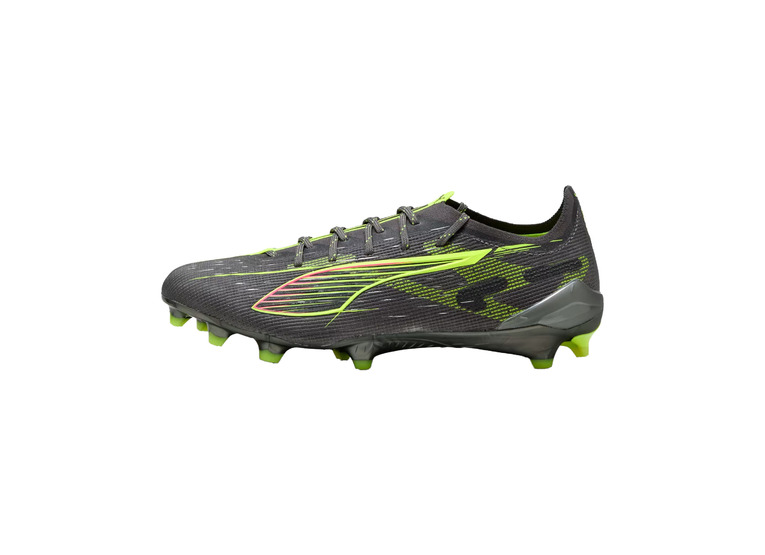 Puma Ultra 5 ultimate FG voetbalschoen matte aged silver/geel