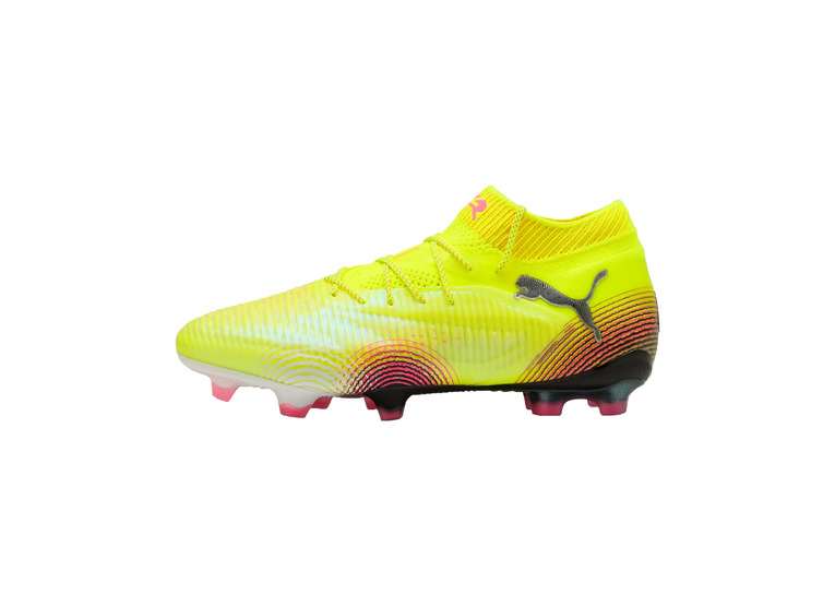 Puma Future 8 ultimate FG voetbalschoen yelow alert/zwart/sun struck