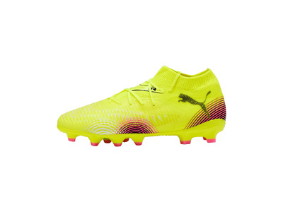 Puma Jr. Future 8 pro FG/AG voetbalschoen yellow alert/zwart/sun struck KIDS