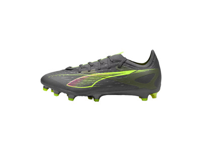 Puma Ultra 5 Match FG/AG voetbalschoen matte aged silver/geel