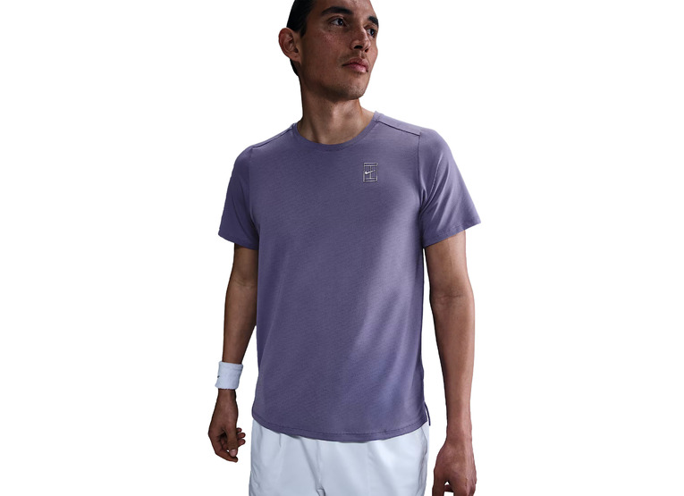 NikeCourt Advantage Dri-FIT T-shirt dusty athemyst heren