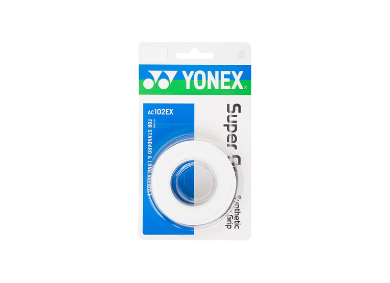 Yonex wet super grap overgrip wit