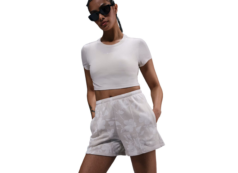 Nike Sportswear Chill Terry short light orewood brown dames