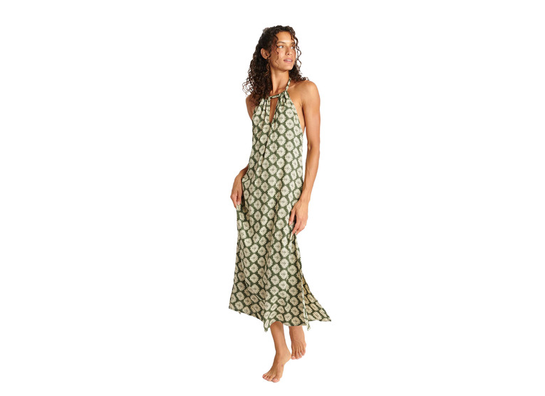 Banana Moon Mara Sarong jurk groen dames