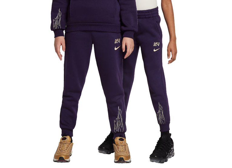 Nike Kylian Mbapp? club fleece joggingbroek grand purple KIDS