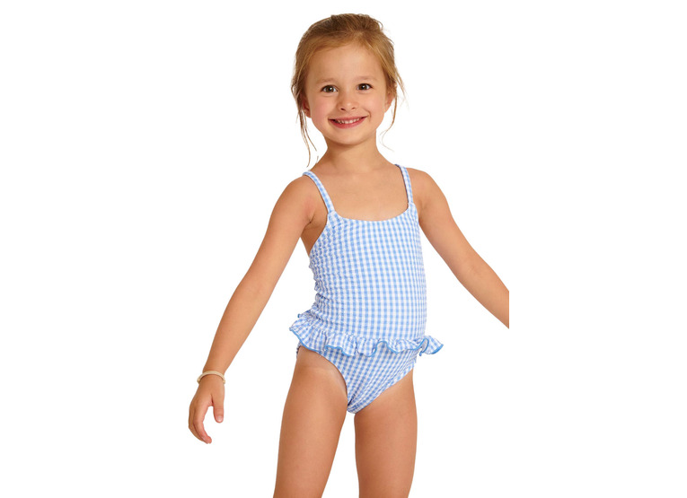 Banana Moon Leafy retro badpak blauw meisjes