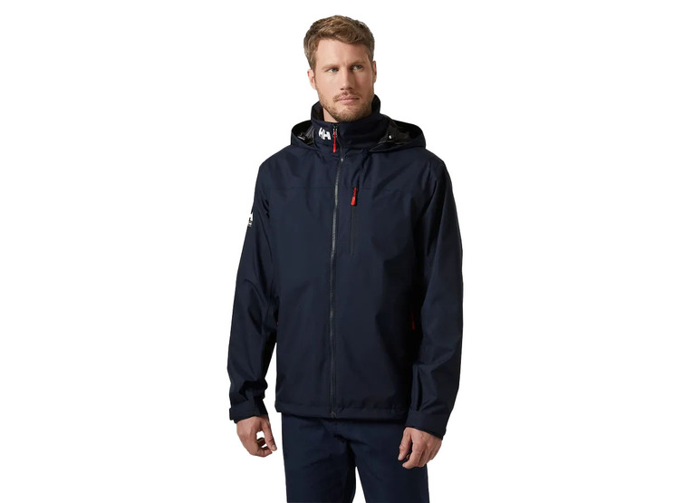 Helly Hansen crew hooded sailing jacket 2.0 navy heren